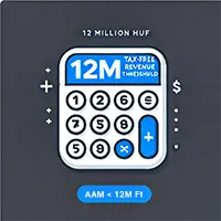 12 millió forintos áfa-mentes árbevétel figyelése